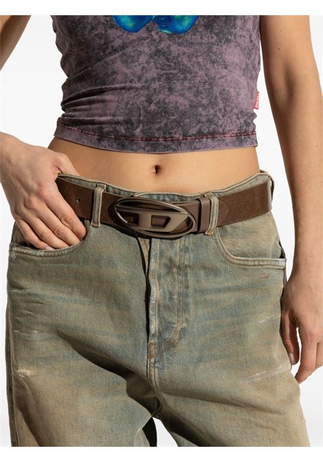 oval d belt unisex brown DIESEL | X08516 P8139H1938